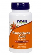 Pantothenic Acid 500 mg Now