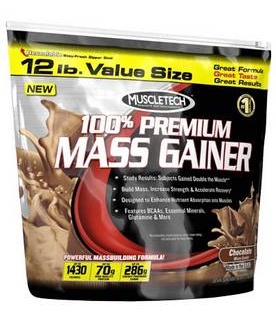 100%Mass Gainer 5440 g  Muscle Tech