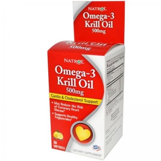 Omega-3 KRILL Oil 30 caps Natrol