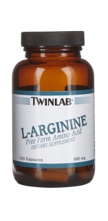 L-Arginine 500 mg 100 капс Twiniab