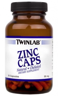 Zinc 50 мг  90 капс Twinlab