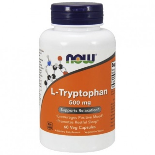 L-tryptophan 500 mg 60 Caps Now