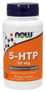 5-HTP по 50 мг  90 caps NOW