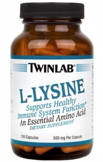 L- lysine 500mg 100капс Twinlab