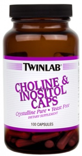 Choline&inositol caps 100 капс Twin lab