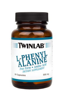 L-Phenylalanine 500 mg 60 caps Twinlab