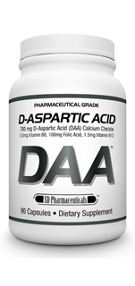 D-aspartic Acid DAA 90 tabs