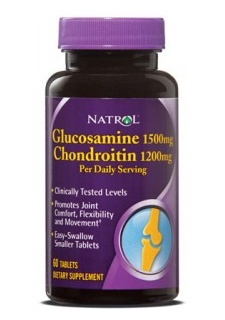 Glucosamine 1500mg & Chondroitin1200 mg 60Tabs Natrol