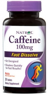 Caffeine 100Mg Fast Dissolve 30 Tabs Natrol