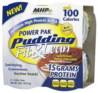 Power Pak pudding128g Fit&lean 15g protein MHP