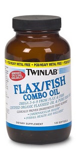 Flax\Fish Combo Oil 120 капс  Twin Lab