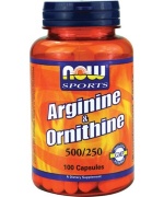 Arginine+ornithine 500mg/250 -100caps