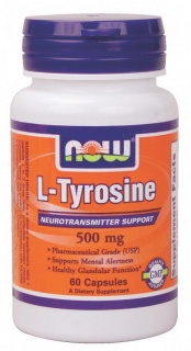 L-tyrosine 500 mg 60 caps Now