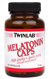Melatonine 3 mg 60 Caps Twinlab