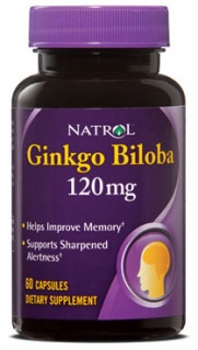 Ginkgo Biloba 120mg 60 tab Natrol