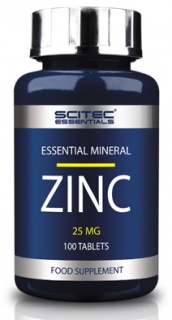 Zinc 100таб по 25 мг Scitec