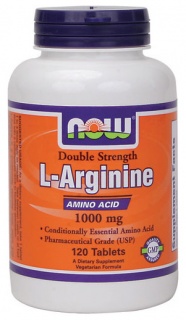 L-arginine 1000mg 120tabs Now