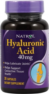 Hyaluronic Acid 40mg 30 Caps Natrol