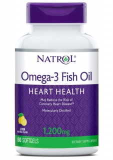 Omega-3 Fish Oil 1200 mg 60 caps Natrol