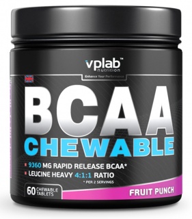 BCAA Chewable 60tab Vp-lab