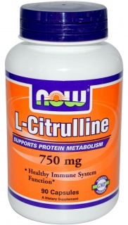 L-Citrulline 750mg 90 caps Now