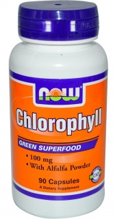 Chlorophyll 100mg 90 caps Now