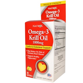 Omega 3 Krill Oil 1000mg 30 Caps Natrol