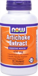 Artichoke Extract 450mg  90 caps Now