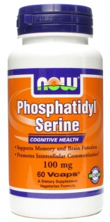 Phosphatidyl Serine 100mg 60 caps Now