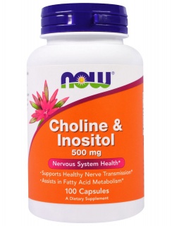 Choline & Inositol 500 mg 100 caps Now