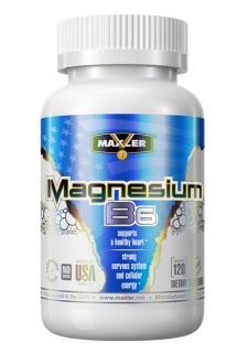 Magnesium B6 120tab Maxler