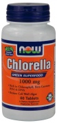 Chlorella 1000 mg 60 tab Now