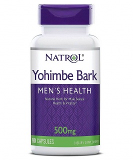Yohimbe Bark 500mg 90caps Natrol