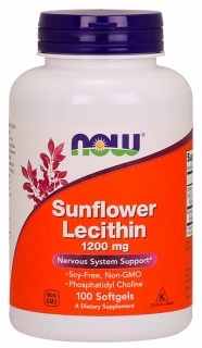 Sunflower Lecithin 100caps Now
