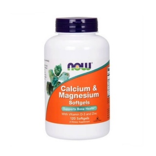 Calcium & Magnesium + D 120 caps Now