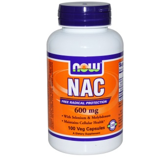 Nac 600mg 100 caps Now