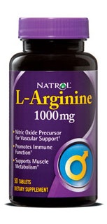 Arginine 1000 mg 50 tabs Natrol