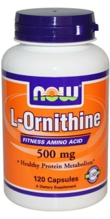 L-Ornitine Now 500 mg 60 капс