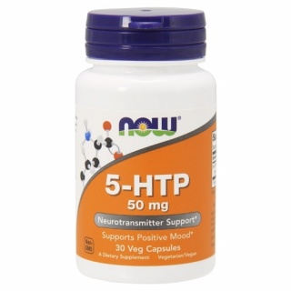 5-HTP  30 Capsules 50 mg Now