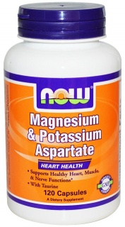 Magnesium & Potassium Aspartate 120 Caps Now