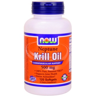 Krill Oil 500 mg 120 softgels Now