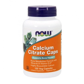 Calcium Citrate 120 Caps Now