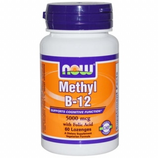 Methyl B-12 5000mcg 60 Lozenges