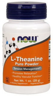 Theanine Pure Powder 28g Now