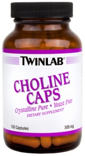 Choline Caps 100 Caps 500 mg Twinlab