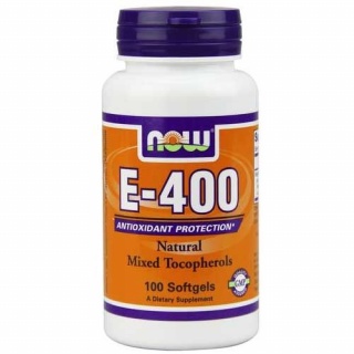 E-400 Natural Now 100 softgels