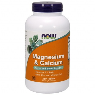 Calcium & Magnesium 250 Tabs Now
