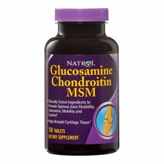 Glucosamine1500mg & Chondroitin1200 mg 150Tabs Natrol