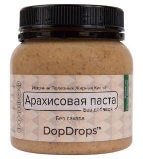 Паста арахис 250g Dop Drops