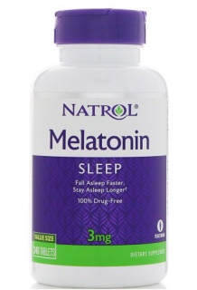 Melatonine 3 mg 240 Tabs Natrol